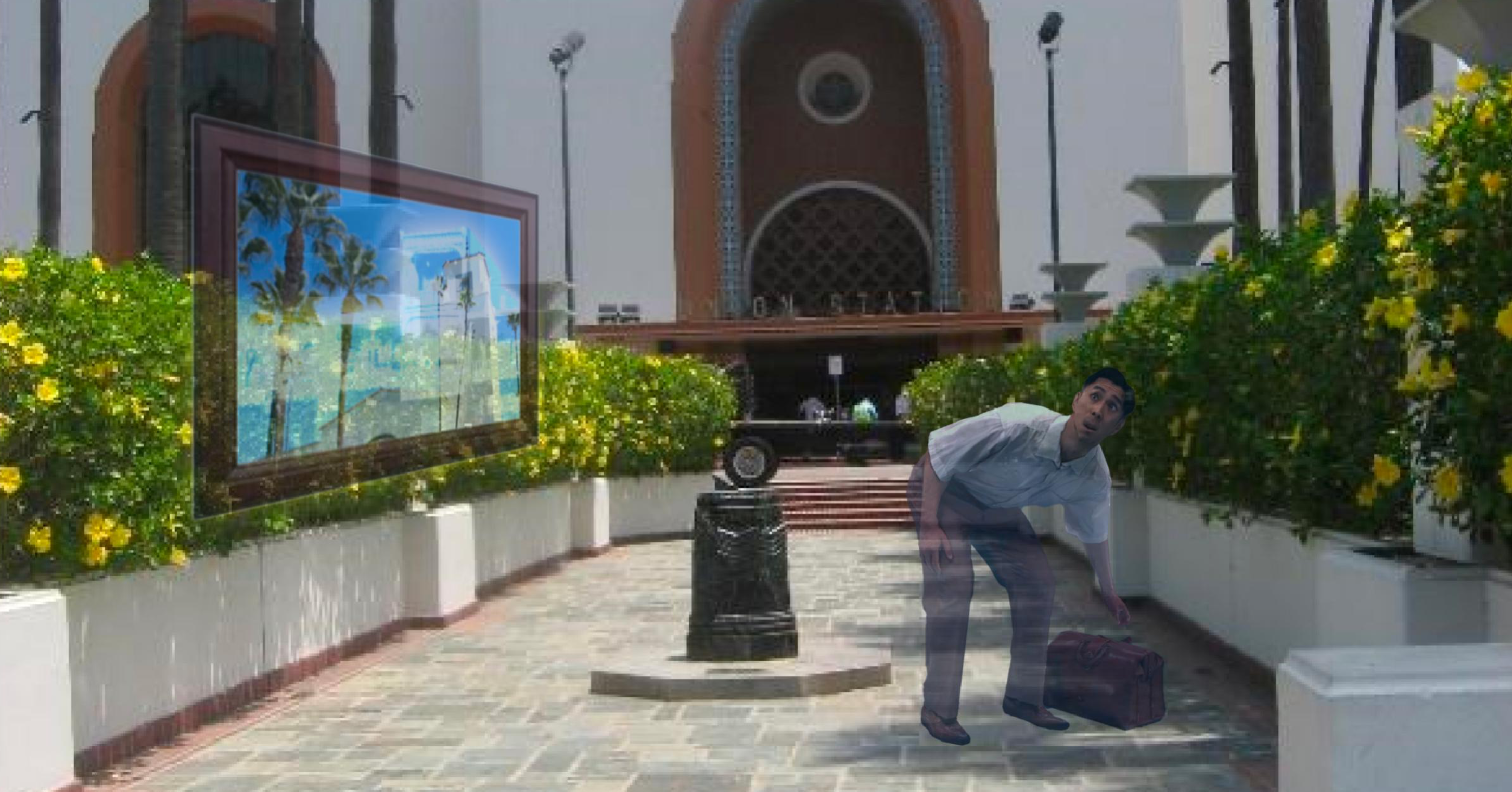 Memory Space AR-view of David Lee